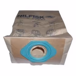 Boite de 5 sacs papier GS/GM80 pour aspirateur NILFISK 82095000 Appareils compatibles : ASPIRATEUR NILFISK: 545HS, GA70, GA71 ...