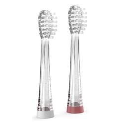 Nuvita NU-IBOC0023 tête de brosses 2 pièce(s) Rouge, Transparent, Blanc