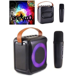 Enceinte Portable Bluetooth - MSD - 20W - Karaoke - LED RGB - Télécommande + Micro SANS FIL
