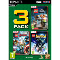 Just for Games Lego Box : LEGO Jurassic World + LEGO Marvel Avengers + LEGO Batman 3 -