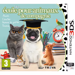 TREVA Entertainment Mon Ecole Pour Animaux de Compagnie - Reissue, Nintendo 3DS, Support physique