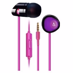 Creative Labs MA200, Avec fil, 8 - 22000 Hz, 13 g, Casque, Noir, Violet