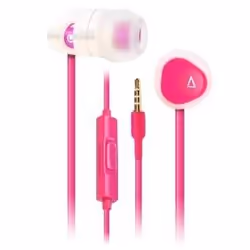 Creative Labs MA200, Avec fil, 8 - 22000 Hz, Appels/Musique, 13 g, Casque, Rose, Blanc