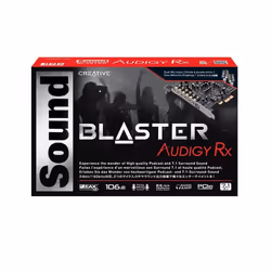 Creative Labs Sound Blaster Audigy Rx Interne 7.1 canaux PCI-E