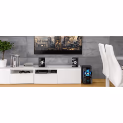 Creative Labs SBS E2900 set d'enceintes 60 W Universel Noir 2.1 canaux 1-voie 15 W Bluetooth - Vue supplémentaire 5