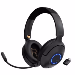 Creative Labs Zen Hybrid Pro Classic, Sans fil, 20 - 20000 Hz, Jouer, 282 g, Casque, Noir