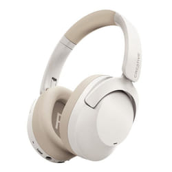 Casque ANC hybride avec annulation de bruit active audio à faible latence batterie longue durée et microphone intégré anti-bruit.