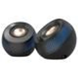 Enceinte PC - CREATIVE - Pebble X 2.0 - USB-C - 15 W RMS - Éclairage RVB personnalisable