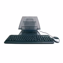 Hamlet XTMS100KM Tiramisù Notebook stand with keyboard and mouse Noir - Vue supplémentaire 4