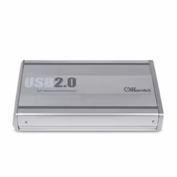 Hamlet HXD3SAUU External Enclosure for Serial ATA Hard Disk Argent 3.5"