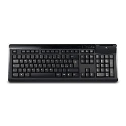 Hamlet XKKITASCR clavier USB QWERTY Italien Noir