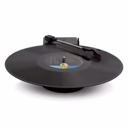 Hamlet XDVDVINI platine Tourne-disque entraîné par courroie Noir
