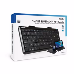 Hamlet XPADKK100BTMS clavier pour tablette Noir Bluetooth QWERTY - Vue supplémentaire 9