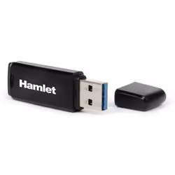 Hamlet Zelig Pen USB 3.0, 8 Go, USB Type-A, 3.2 Gen 1 (3.1 Gen 1), Casquette, 10 g, Noir