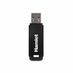 Hamlet Zelig Pen USB 3.0 lecteur USB flash 8 Go USB Type-A 3.2 Gen 1 (3.1 Gen 1) Noir
