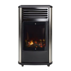 Poele à gaz 3400W Noir Manhattan UNIVERSAL