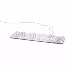 DELL KB216 clavier USB AZERTY Français Blanc - Vue supplémentaire 4