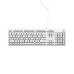 DELL KB216 clavier USB QWERTY Portuguais Blanc