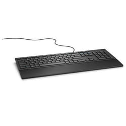 DELL KB216 clavier QWERTY Danois Noir