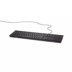 DELL KB216, Taille réelle (100 %), USB, QWERTY, Noir