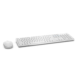 DELL KM636 clavier Souris incluse RF sans fil QWERTY US International Blanc