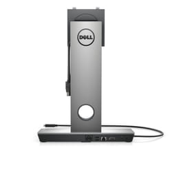 DELL DS1000 station d'accueil Avec fil USB 3.2 Gen 1 (3.1 Gen 1) Type-C Noir, Argent