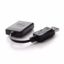 DELL Adapter - DisplayPort to VGA, DisplayPort, VGA, Femelle, Femelle, 1.1a, 1920 x 1200 pixels