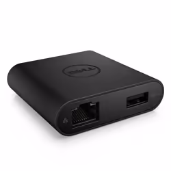 DELL DA200 Avec fil USB 3.2 Gen 1 (3.1 Gen 1) Type-C Noir - Vue supplémentaire 4
