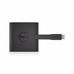DELL DA200 Avec fil USB 3.2 Gen 1 (3.1 Gen 1) Type-C Noir - Vue supplémentaire 5