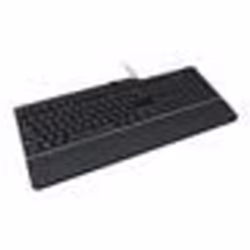 DELL KB522, Taille réelle (100 %), Avec fil, USB, QWERTY, Noir