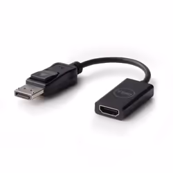 DELL DANAUBC087, 0,2 m, DisplayPort, HDMI, Mâle, Femelle, Droit