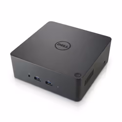 DELL TB16, Avec fil, Thunderbolt 3, 3,5 mm, USB Type-A, USB Type-C, 10,100,1000 Mbit/s, Noir