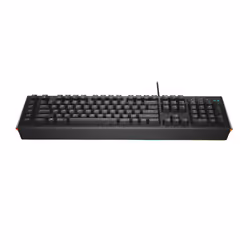 Alienware AW568, Avec fil, USB, Clavier mécanique, QWERTZ, LED RGB, Noir