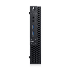 DELL OptiPlex 3060 i3-8100T mini PC 4Go 128Go SSD Win10 Pro Noir