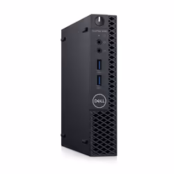 DELL OptiPlex 3060 i3-8100T mini PC 4Go 128Go SSD Win10 Pro Noir