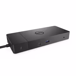 DELL WD19TB, Avec fil, Thunderbolt 3, 2.0b, USB Type-C, 10,100,1000 Mbit/s, Noir