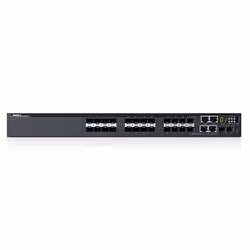 DELL PowerConnect S3124F, Géré, L2/L3, Aucun, Grille de montage, 1U