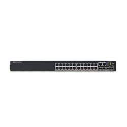 DELL N2224PX-ON Géré L3 Gigabit Ethernet (10/100/1000) Connexion Ethernet, supportant l'alimentation via ce port (PoE) 1U Noir