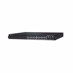 DELL N2224PX-ON Géré L3 Gigabit Ethernet (10/100/1000) Connexion Ethernet, supportant l'alimentation via ce port (PoE) 1U Noir