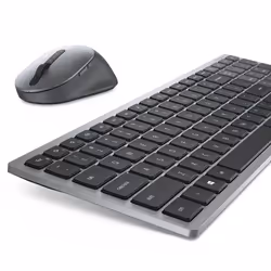 DELL KM7120W clavier Souris incluse RF sans fil + Bluetooth QWERTZ Allemand Gris, Titane - Vue supplémentaire 9
