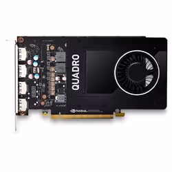 DELL 490-BFPN, Quadro P2200, 5 Go, GDDR5X, 160 bit, 5120 x 2880 pixels, PCI Express x16 3.0