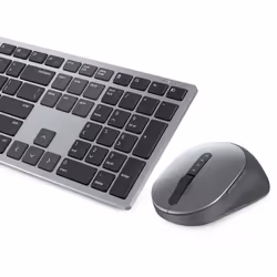 DELL KM7321W clavier Souris incluse RF sans fil + Bluetooth QWERTY Anglais britannique Gris, Titane - Vue supplémentaire 7