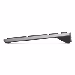 DELL KM7321W clavier Souris incluse Bureau RF sans fil + Bluetooth QWERTY Russe Gris, Titane