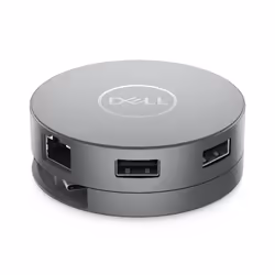 DELL DA310 Avec fil USB 3.2 Gen 2 (3.1 Gen 2) Type-C Argent - Vue supplémentaire 2