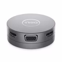 DELL DA310 Avec fil USB 3.2 Gen 2 (3.1 Gen 2) Type-C Argent - Vue supplémentaire 3