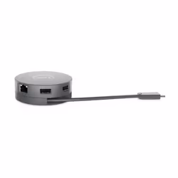 DELL DA310 Avec fil USB 3.2 Gen 2 (3.1 Gen 2) Type-C Argent - Vue supplémentaire 6