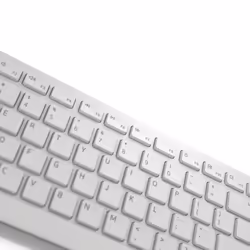 DELL KM5221W-WH clavier Souris incluse RF sans fil QWERTY Blanc - Vue supplémentaire 4