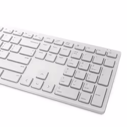DELL KM5221W-WH clavier Souris incluse RF sans fil QWERTY Blanc - Vue supplémentaire 5
