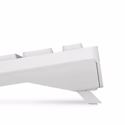 DELL KM5221W-WH, Taille réelle (100 %), RF sans fil, QWERTY, Blanc, Souris incluse