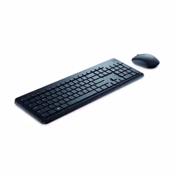 DELL KM3322W clavier Souris incluse RF sans fil QWERTZ Allemand Noir